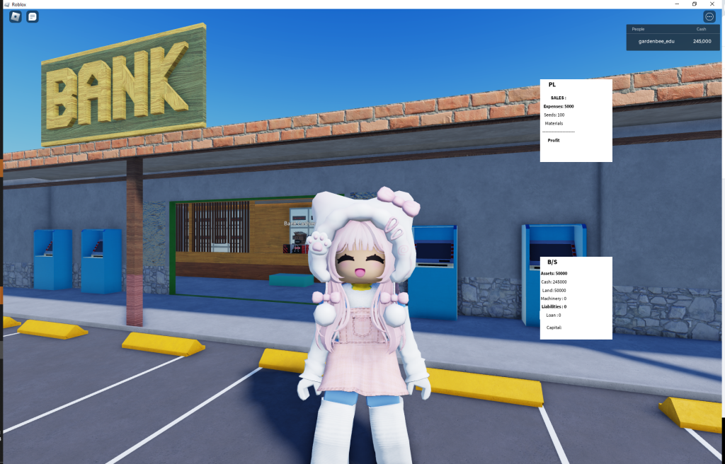 Roblox会計ゲーム