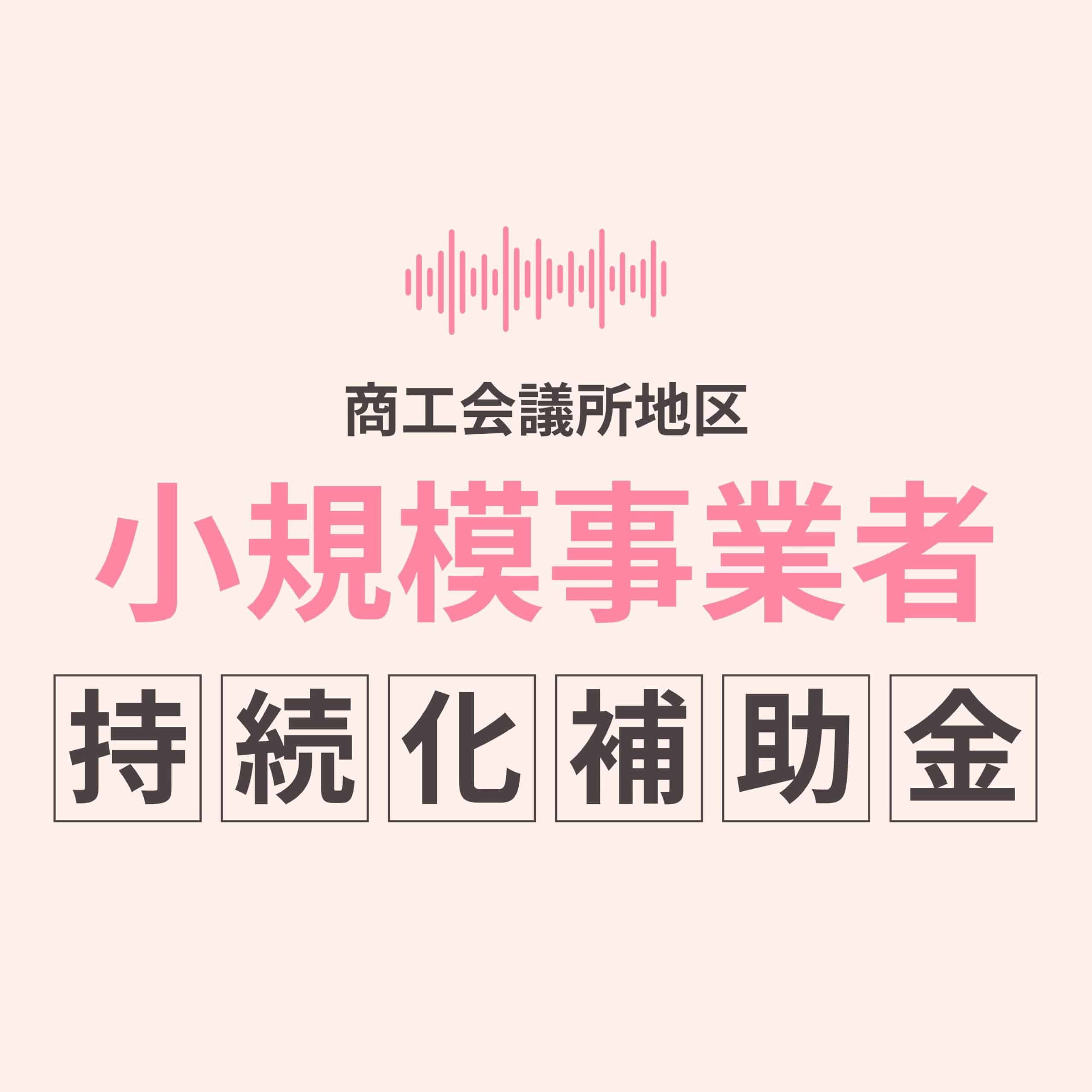小規模事業者持続化補助金